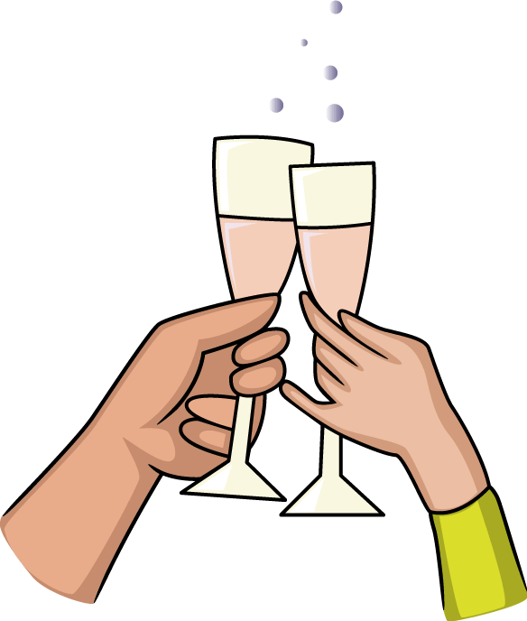 a toast.