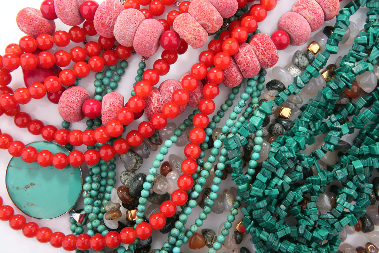 coral jewelry
