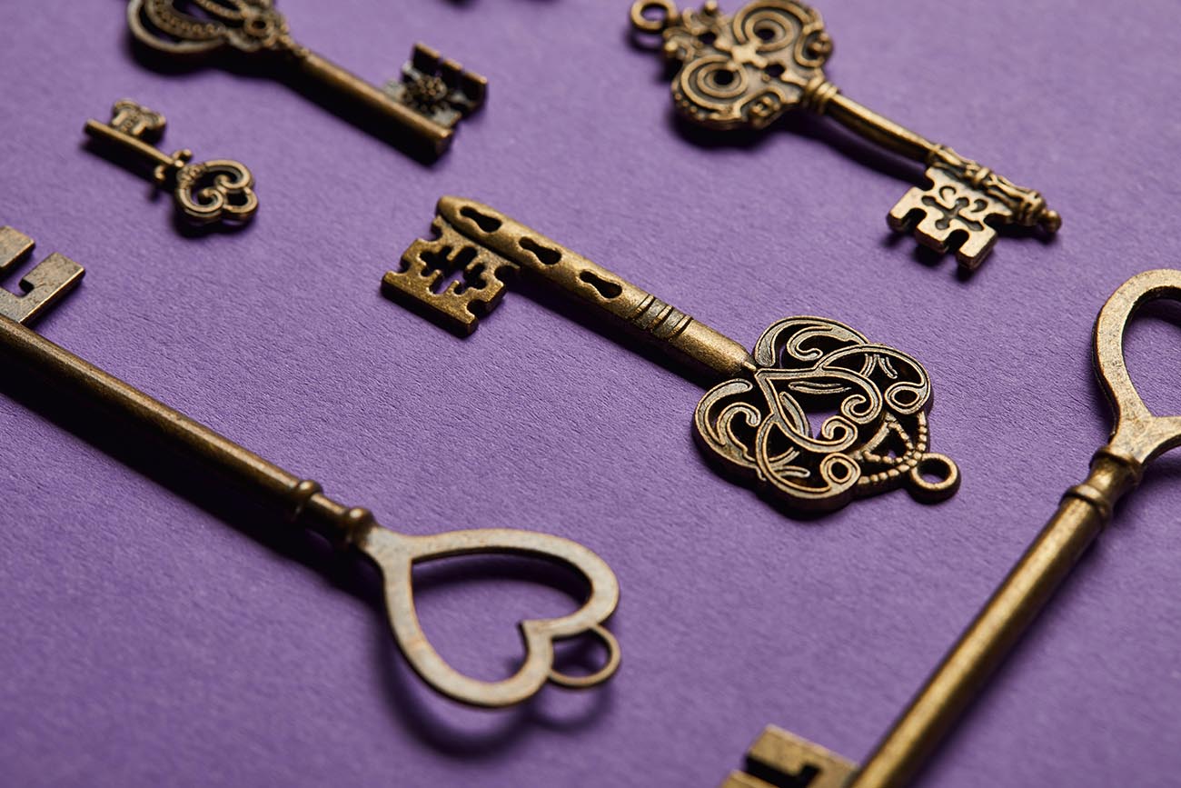 Bronze keys