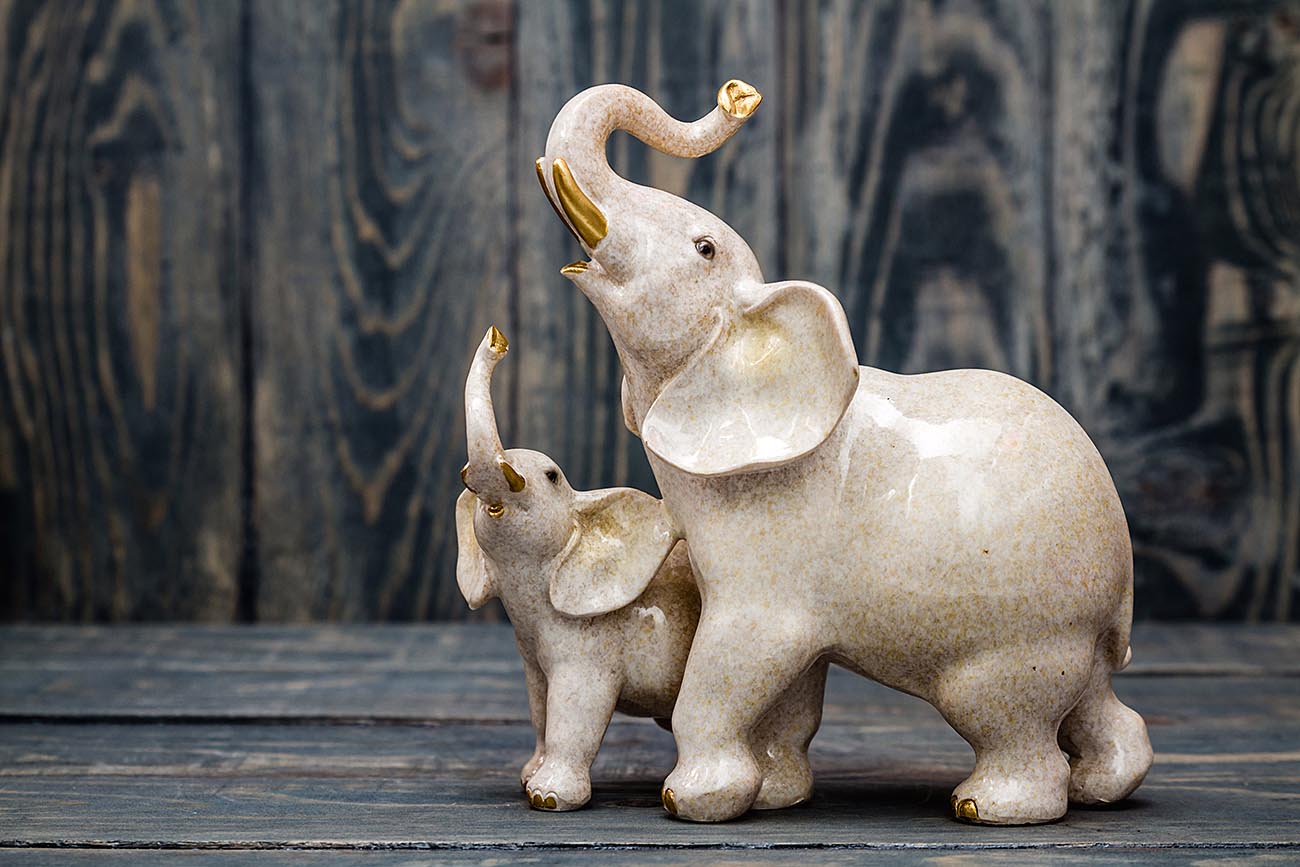 Elephant ivory figurine