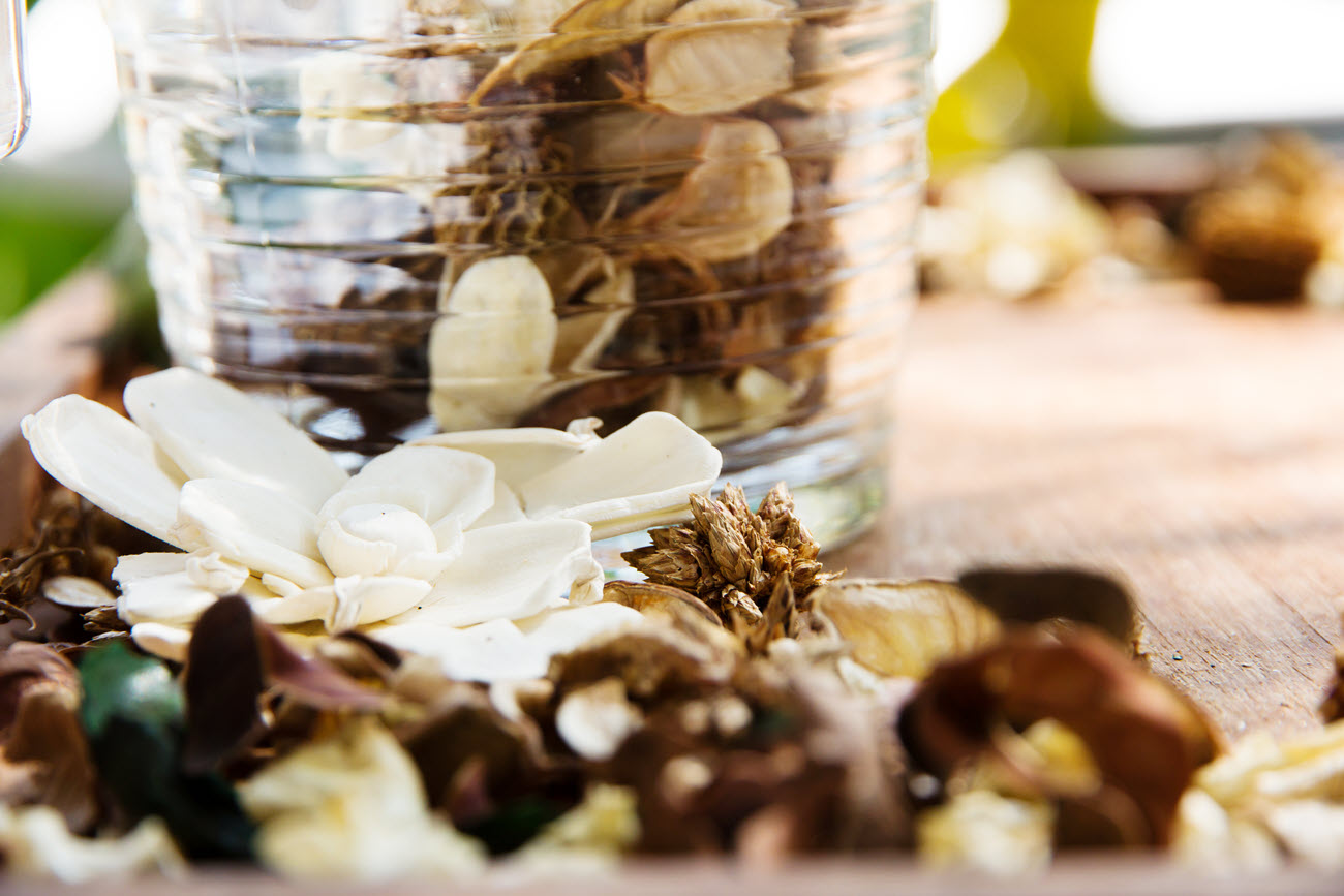 Potpourri flowers